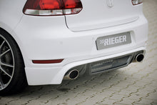 Rieger Tuning Heckschürzenansatz in Carbon-Look für Sport-Endrohr je 1x140x90mm links/rechts