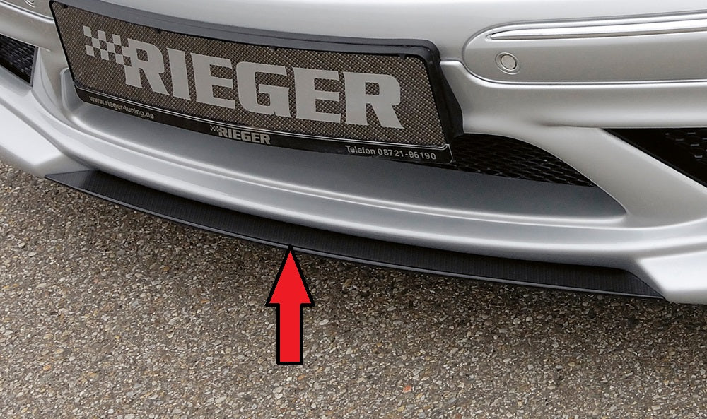 Rieger Tuning Spoilerschwert in Carbon-Look für Spoileransatz 00071010