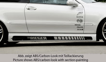 Rieger Tuning Seitenschweller rechts in Carbon-Look