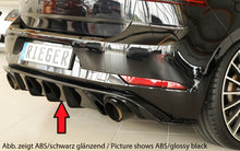 Rieger Tuning Heckeinsatz in Carbon-Look für original Endrohr je 1x links/rechts