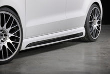 Rieger Tuning Seitenschweller rechts mit Schacht und Ausschnitt in Carbon-Look