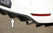 Rieger Tuning Heckeinsatz in Carbon-Look für Serien-Endrohr links/rechts