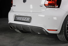 Rieger Tuning Heckeinsatz in Carbon-Look für Doppelendrohr links