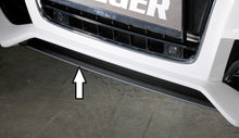 Rieger Tuning Spoilerschwert in Carbon-Look für Spoilerstoßstange 00055430/31/32/33