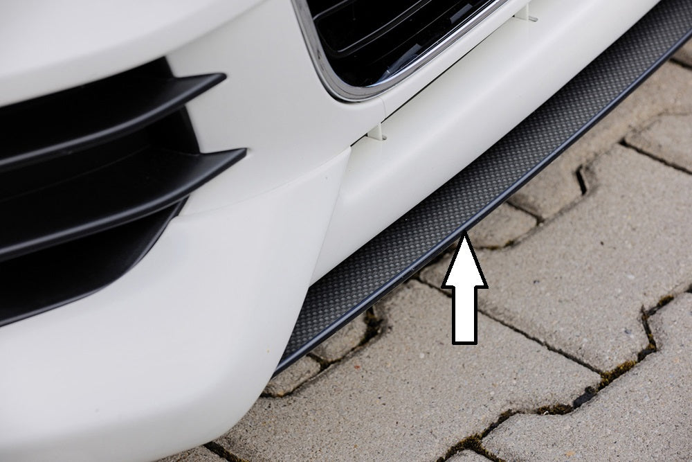 Rieger Tuning Spoilerschwert mittig für Spoilerlippe (00044100) Carbon-Look