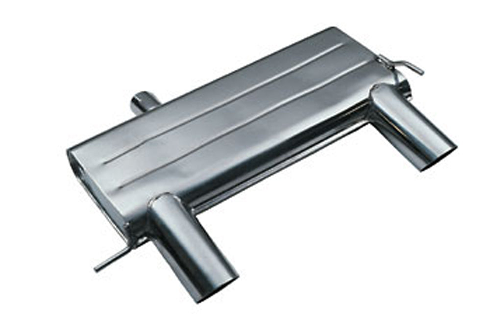 Rieger Tuning Endschalldämpfer mit links/rechts je 1x102mm