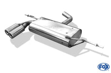 Rieger Tuning Endschalldämpfer mit 2x Endrohren 76mm