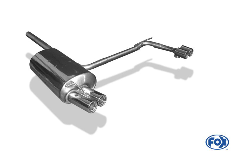 Rieger Tuning Endschalldämpfer links/rechts je 2x76mm