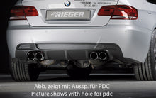 Rieger Tuning Originale M-Technik Heckschürze (ohne Diffusoreinsatz) für Fahrzeuge ohne Park-Distance-Control (PDC)
