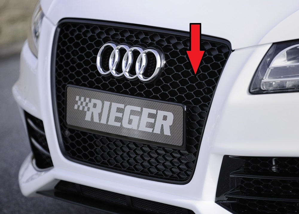 Rieger Tuning Original Kühlergrill Audi RS5 schwarz glänzend