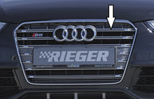 Rieger Tuning Original Kühlergrill Audi S5 platinumgrau mit Aussparung für Park-Distance-Control