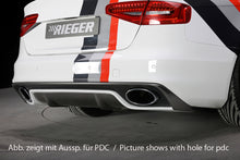 Rieger Tuning Originale S-Line Heckschürze (ohne Heckeinsatz) für Fahrzeuge ohne S-Line Exterieur