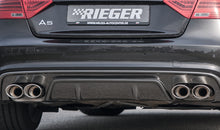 Rieger Tuning Endschalldämpfer mit links/rechts je 2x115x85mm für Rieger Heckeinsatz