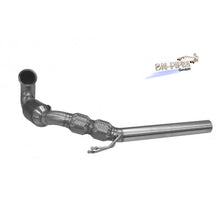 Rieger Tuning BN-Pipes Downpipe, Edelstahl-Vorrohr mit 200cpsi HJS Kat