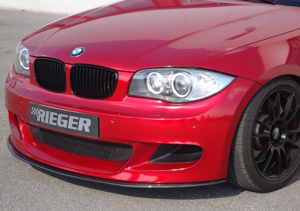Rieger Tuning Spoilerschwert in Echt-Carbon für originale BMW Performance Frontschürze