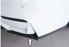 Rieger Tuning Heckschürzenansatz seitlich rechts in Echtcarbon für originale Heckschürze