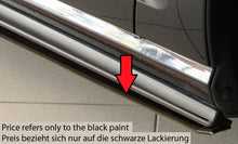 Rieger Tuning Lackierung der Seitenschwelleransätze 00059587 + 00059588 schwarz glänzend (RAL 9005)
