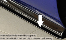 Rieger Tuning Lackierung der Seitenschwelleransätze 00059575 + 00059576 schwarz glänzend (RAL 9005)