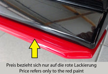 Rieger Tuning Lackierung der Seitenschwelleransätze 00059516 / 00059517 in der Farbe: Tornado-Rot (RAL 2K MS LY3D)