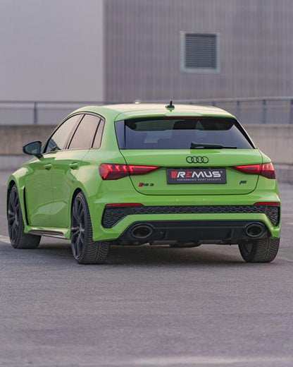 Absorptions-Sportschalldämpfer mittig für links/rechts-Anlage (ohne Endrohre), inkl. (EG-) Genehmigung