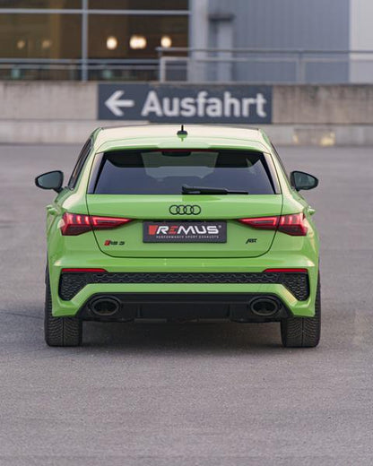 Absorptions-Sportschalldämpfer mittig für links/rechts-Anlage (ohne Endrohre), inkl. (EG-) Genehmigung