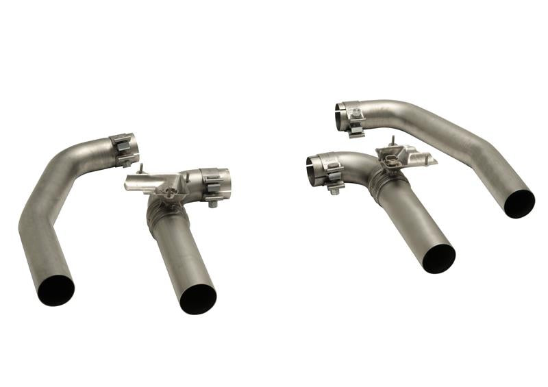 Auslassrohrbogenset (4-flutig) zur Montage der REMUS Endrohrpakete