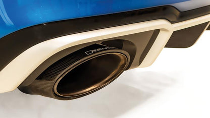 Sportschalldämpfer mittig für links/rechts-Anlage (ohne Endrohre), mit 2 integrierten Klappen, inkl. (EG-) Genehmigung