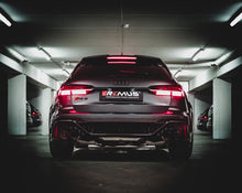 Sportschalldämpfer links und Sportschalldämpfer rechts (ohne Endrohre), mit je 1er integrierten Klappen, inkl. (EG-) GENEHMIGUNG!