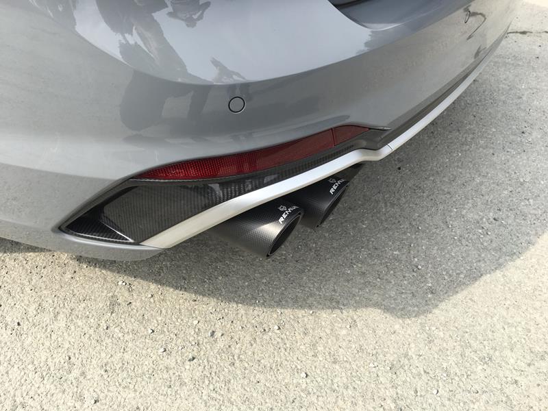 Sportschalldämpfer links und Sportschalldämpfer rechts (ohne Endrohre), mit integrierten Klappen, inkl. (EG-) GENEHMIGUNG!