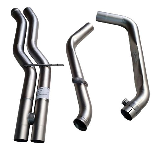 RACING Mittelschalldämpfer Ersatzrohr, KEINE (EG-) GENEHMIGUNG!