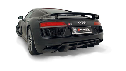 RACING Sportschalldämpfer mittig mit 2 integrierten Unterdruckklappen, KEINE (EG-) GENEHMIGUNG!