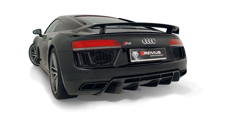 RACING Sportschalldämpfer mittig mit 2 integrierten Unterdruckklappen, KEINE (EG-) GENEHMIGUNG!