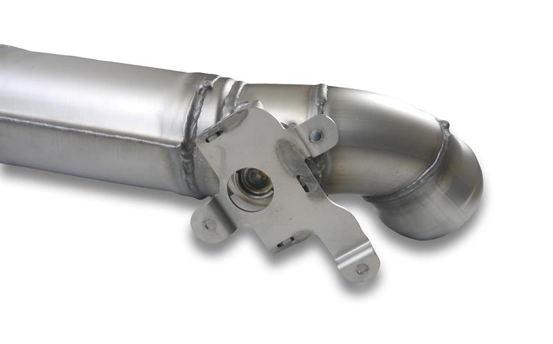 Verbindungsrohrpaket mit Klappen für Montage der REMUS Sportschalldämpfer 0810231500 / 0810231510