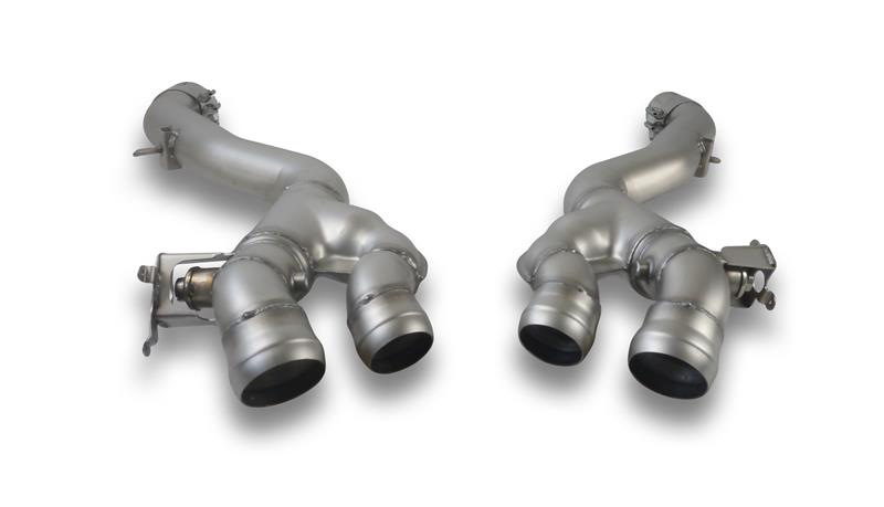 Verbindungsrohrpaket mit Klappen für Montage der REMUS Sportschalldämpfer 0810231500 / 0810231510