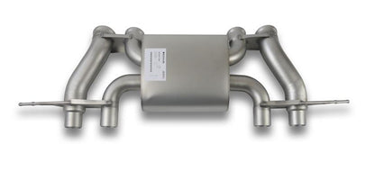 Absorptions-Sportschalldämpfer mittig für links/rechts-Anlage (ohne Endrohre), inkl. (EG-) GENEHMIGUNG!