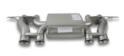 Absorptions-Sportschalldämpfer mittig für links/rechts-Anlage (ohne Endrohre), inkl. (EG-) GENEHMIGUNG!