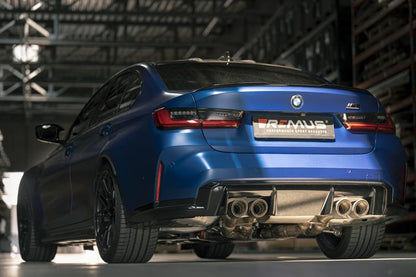 Absorptions-Sportschalldämpfer mittig für links/rechts-Anlage (ohne Endrohre), inkl. (EG-) GENEHMIGUNG!