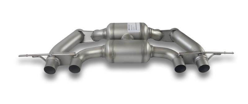 RACING Sportschalldämpfer mittig für links/rechts-Anlage (ohne Endrohre), KEINE (EG-) GENEHMIGUNG!