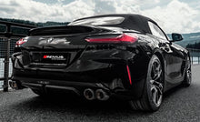 Sportschalldämpfer mittig für links/rechts-Anlage (ohne Endrohre) mit 2 integrierten Klappen, inkl. (EG-) GENEHMIGUNG!