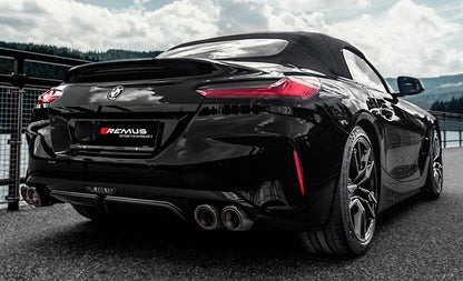 Sportschalldämpfer mittig für links/rechts-Anlage (ohne Endrohre) mit 2 integrierten Klappen, inkl. (EG-) GENEHMIGUNG!