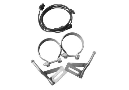 Absorptions-Sportschalldämpfer mittig für links/rechts Anlage (ohne Endrohre) mit 2 integrierten Klappen, inkl. (EG-) GENEHMIGUNG!