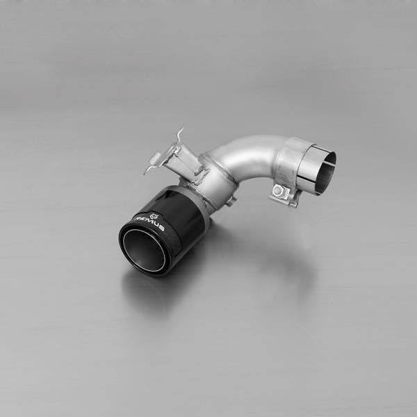 Endrohr-Set für M135i links/rechts je 1 Endrohr Ø 84 mm Street Race Black Chrome