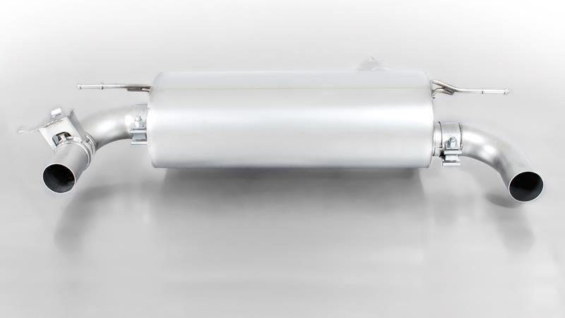 Sportschalldämpfer mittig für links/rechts-Anlage (ohne Endrohre), inkl. (EG-) GENEHMIGUNG!