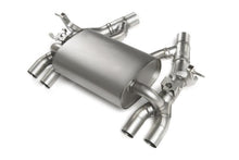 Sportschalldämpfer mittig für links/rechts-Anlage (ohne Endrohre), mit 2 integrierten Klappen, inkl. (EG-) GENEHMIGUNG!