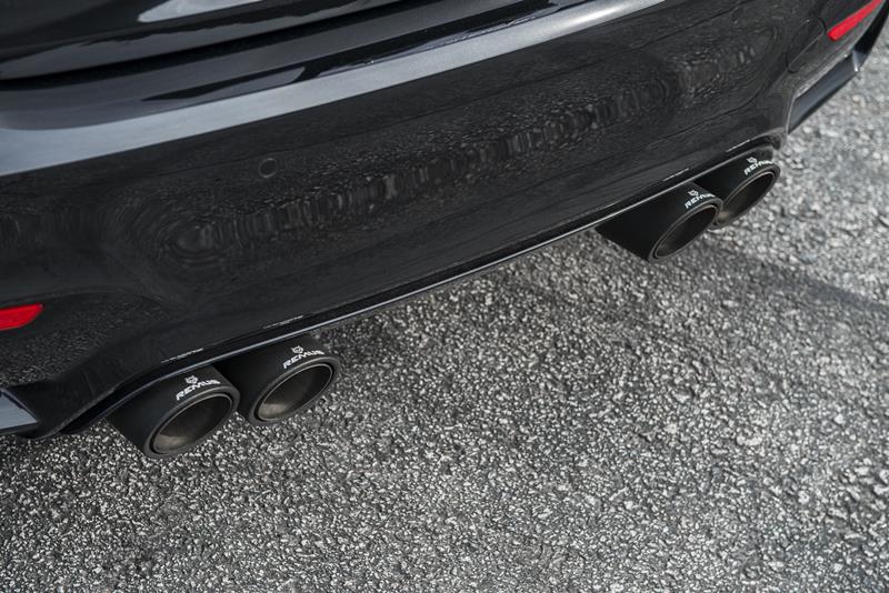 Sportschalldämpfer mittig für links/rechts-Anlage (ohne Endrohre), mit 2 integrierten Klappen, inkl. (EG-) GENEHMIGUNG!