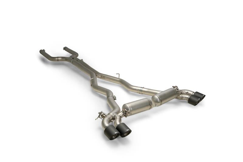 RACING Sportschalldämpfer links und RACING Sportschalldämpfer rechts (ohne Endrohre) mit je 1 integrierten Klappe, KEINE (EG-) GENEHMIGUNG!