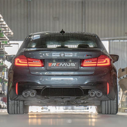 Sportschalldämpfer links und Sportschalldämpfer rechts (ohne Endrohre), mit je 1 integrierten Klappe, inkl. (EG-) GENEHMIGUNG!