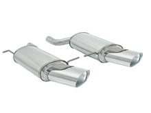 Sportschalldämpfer links/rechts je 1 Endrohr 128x80mm oval, inkl. (EG-) GENEHMIGUNG!