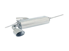 Sportschalldämpfer mit 1 Endrohr 135x90mm oval Sportline, inkl. (EG-) GENEHMIGUNG!