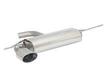 Sportschalldämpfer mit 1 Endrohr 135x90mm oval Sportline, inkl. (EG-) GENEHMIGUNG!